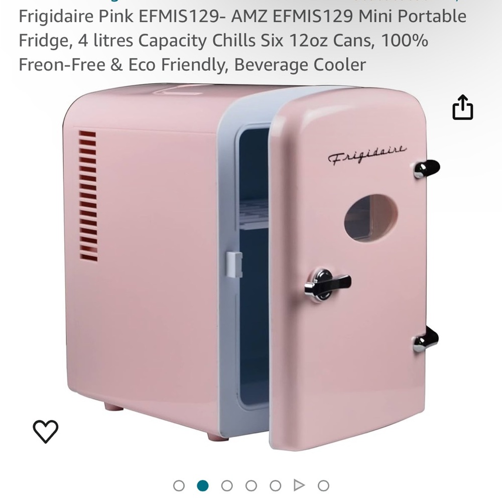 Pink Mini Fridge